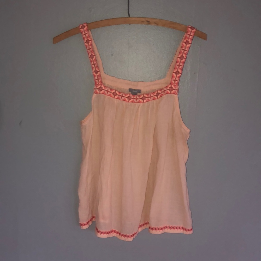 Aerie by American Eagle embroidered tank top small